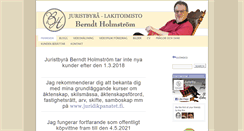 Desktop Screenshot of berndtholmstrom.fi